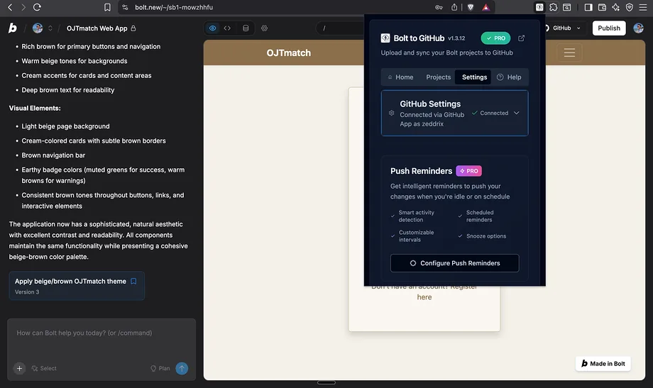 Bolt to Github preview image