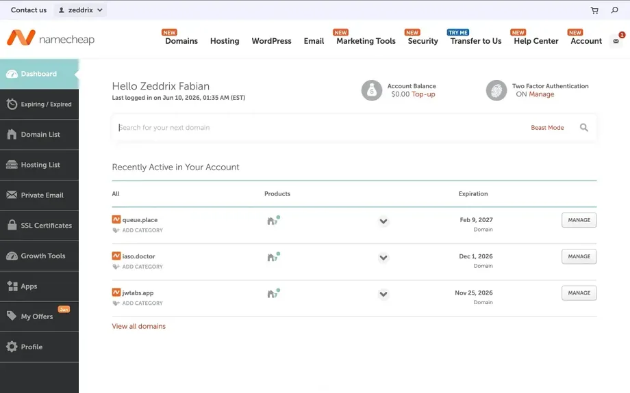 Website Domain and Deployment capability preview slide 1